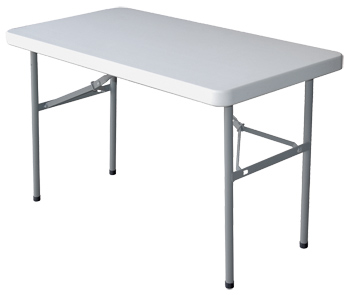 Mesa rectangular plegable 122x62