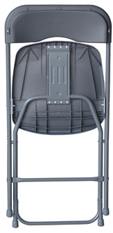 vista posterior Silla plegable Intensive